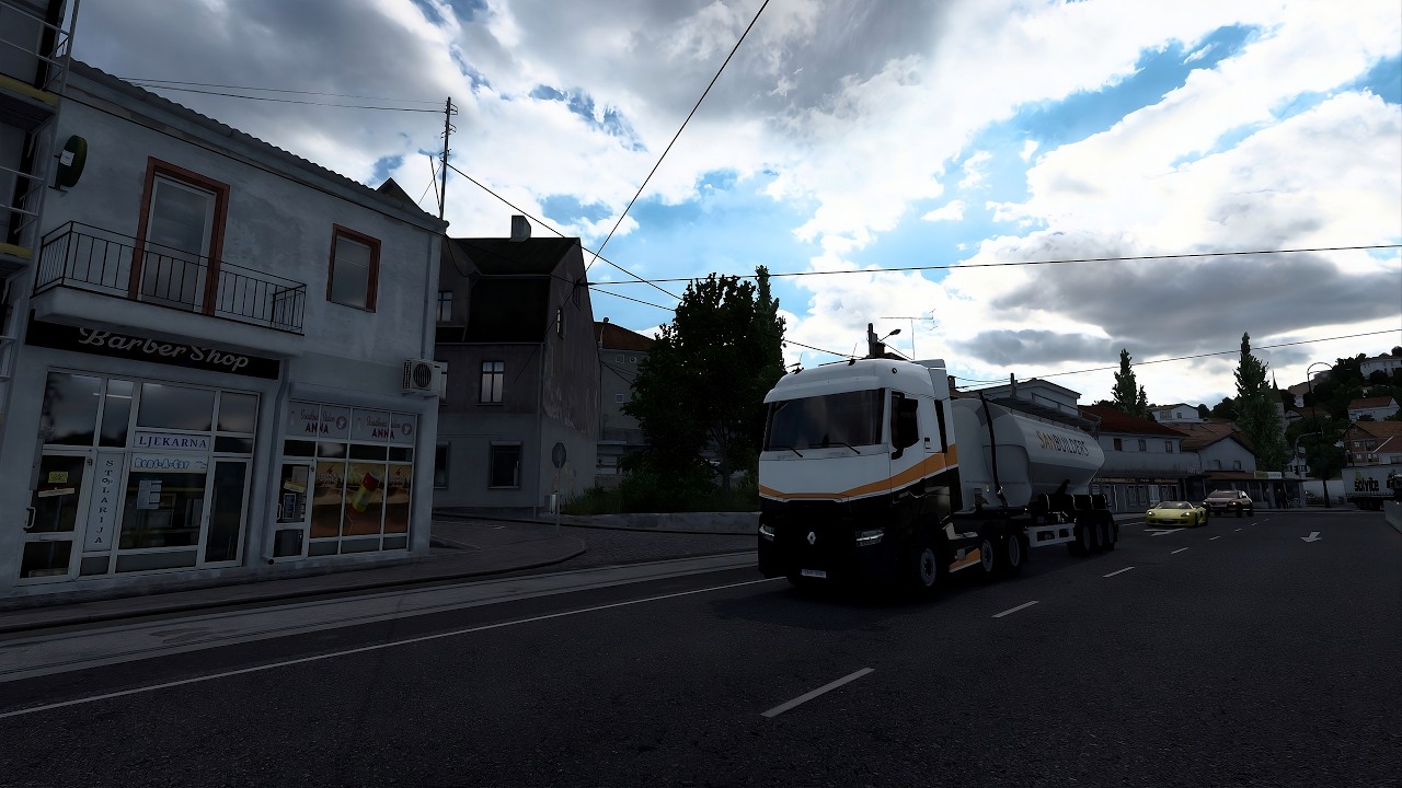 Ruta ETS2 Renault T Tirana - Tuzla | Xenon