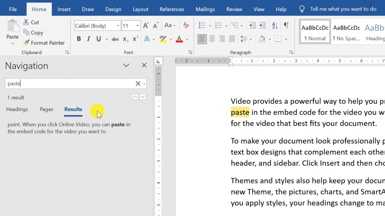 Find, Replace & Select All Options Explained | MS Word Tutorial for Beginners