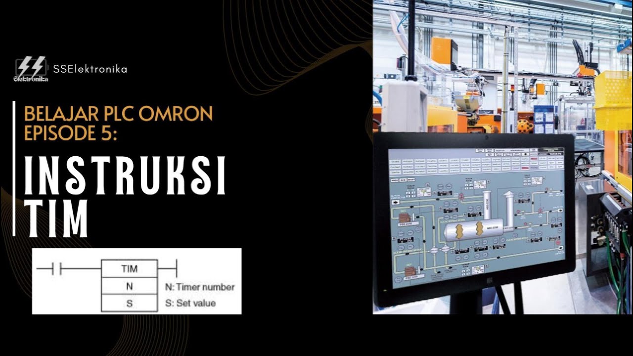Belajar PLC OMRON : Episode 5 - Instruksi Timer (TIM/TIMX)
