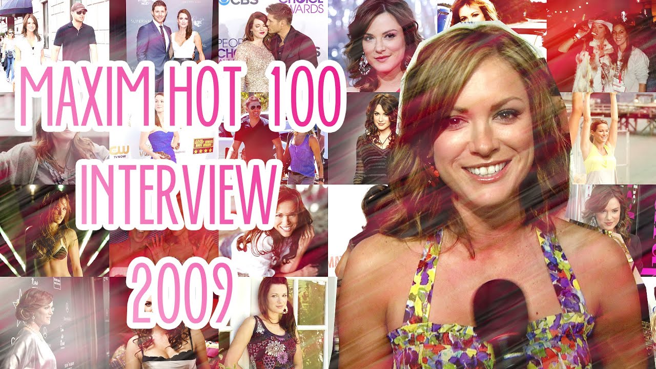Danneel Ackles (Harris) Maxim Hot 100 Interview