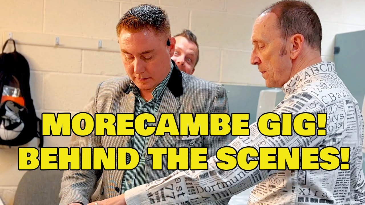 Behind the scenes Morecambe gig with THE JAM'D!!