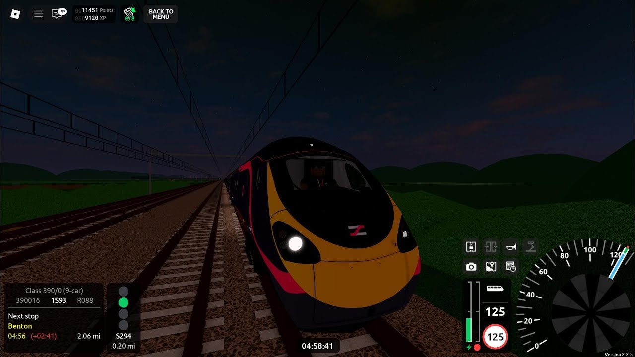 Roblox [HD] - SCR v2.2.5 - Класс 390-0 (390016) - Stepford Express R088 - Westercoast Express