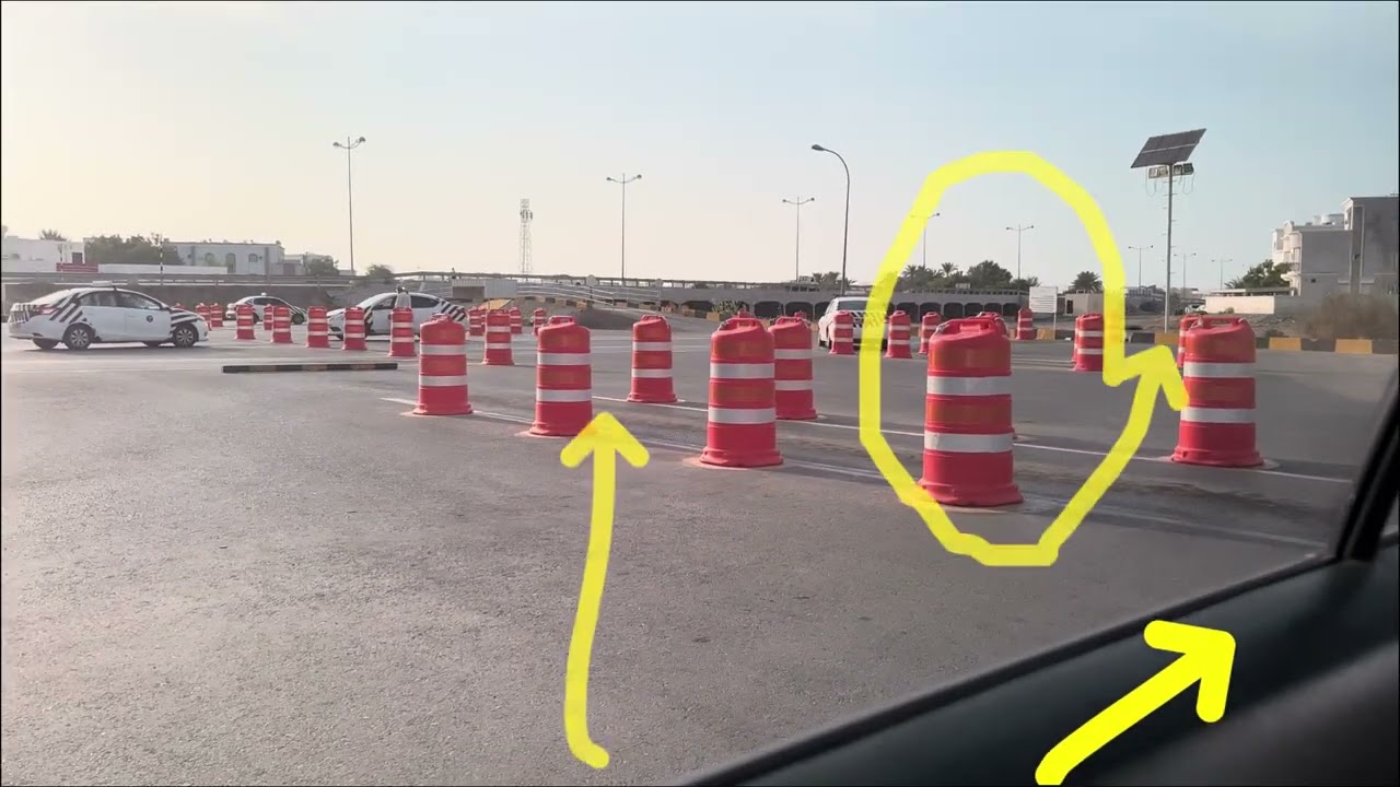 طريقة دخول البراميل والرجوع للخف من جهة االيسار وجهة اليمين