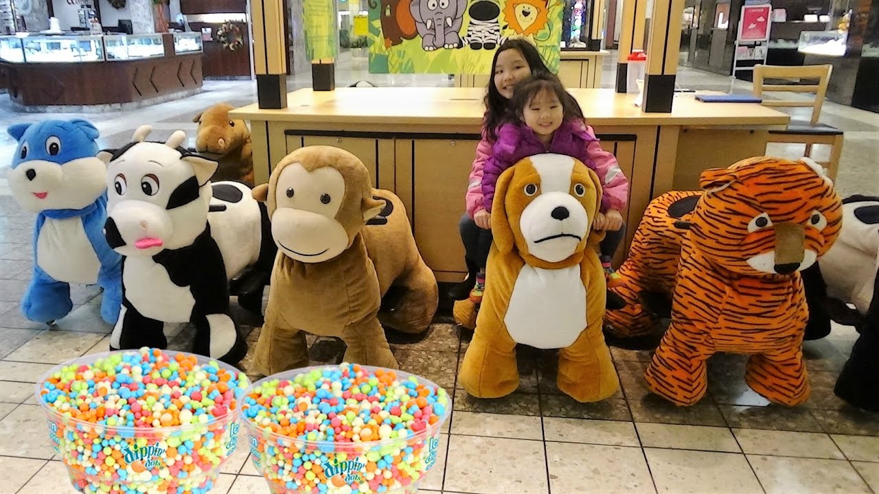 Fun At The Mall And Animal Ride