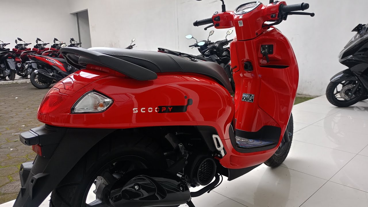 DOMINAN MERAH GLOSSY‼️NEW SCOOPY FASHION 2026 