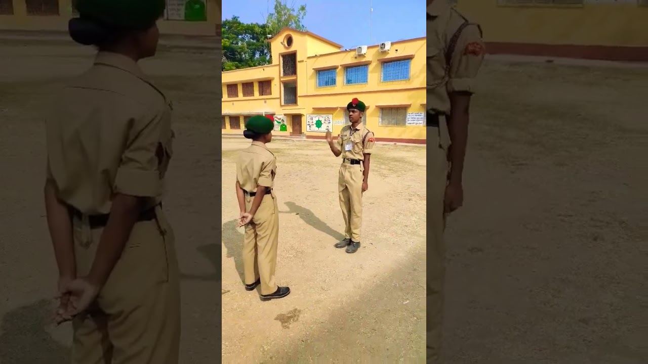 Jd Cadet Drill Test | How To Report In Drill Test |#ncctraining #drillinstructor #armywing