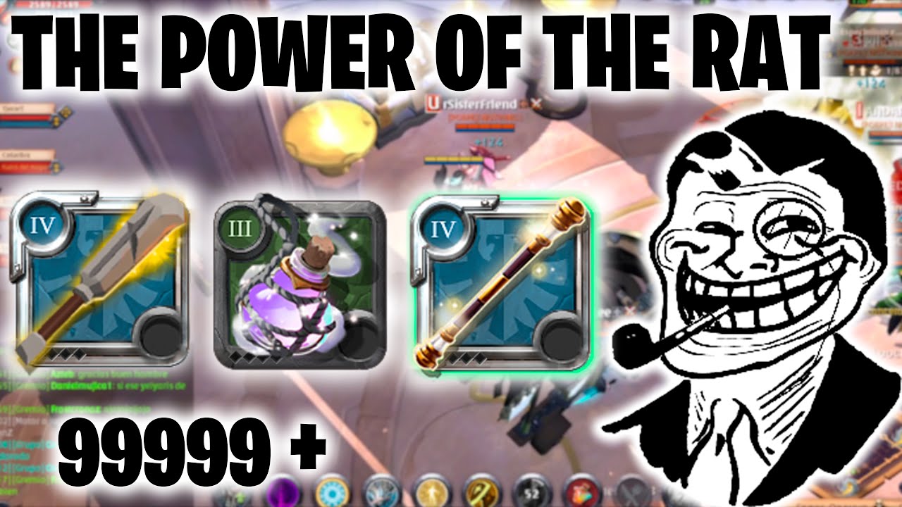 🎩 THIS IS THE POWER OF RATS IN AVALON🎩 | BEDROCK MACE or GRAIL SEEKER IS OP | ALBION ONLINE | Ep20.