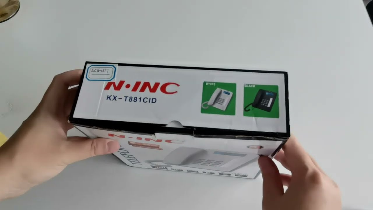 Проводной стационарный телефон N.INC KX-T881CID