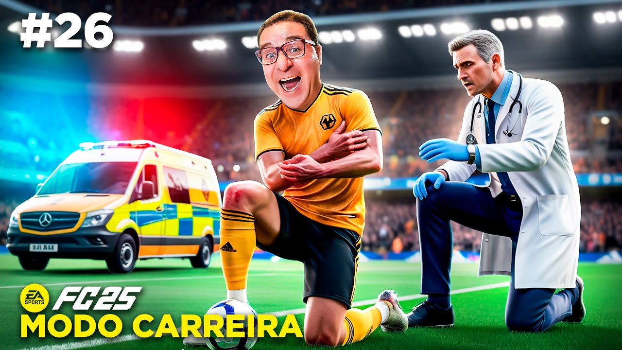EA FC 26 MODO CARREIRA #26 - ASSOLADO POR LESÕES