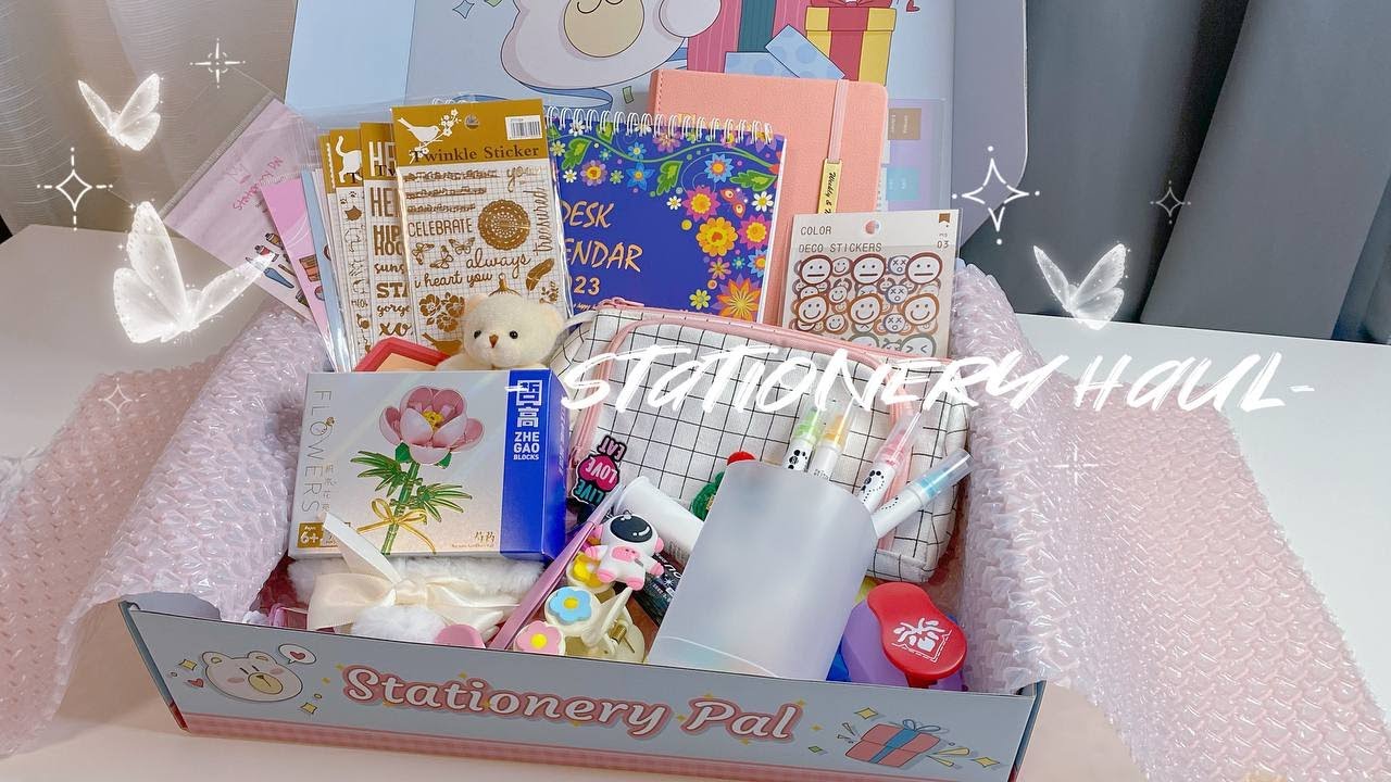 Huge 2023 Stationery Haul w/ Stationery Pal 💮ASMR