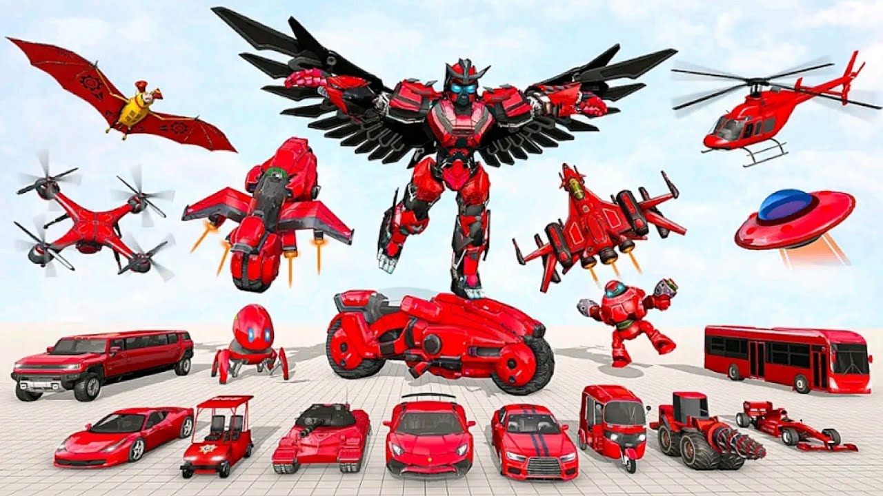 Robot Transform War Car Game 2024 || Android Gameplay