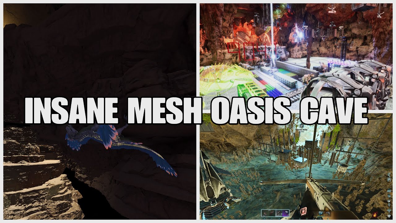 INSANE MESH METHOD OASIS CAVE SCORCHED / ASA PVP SMALL