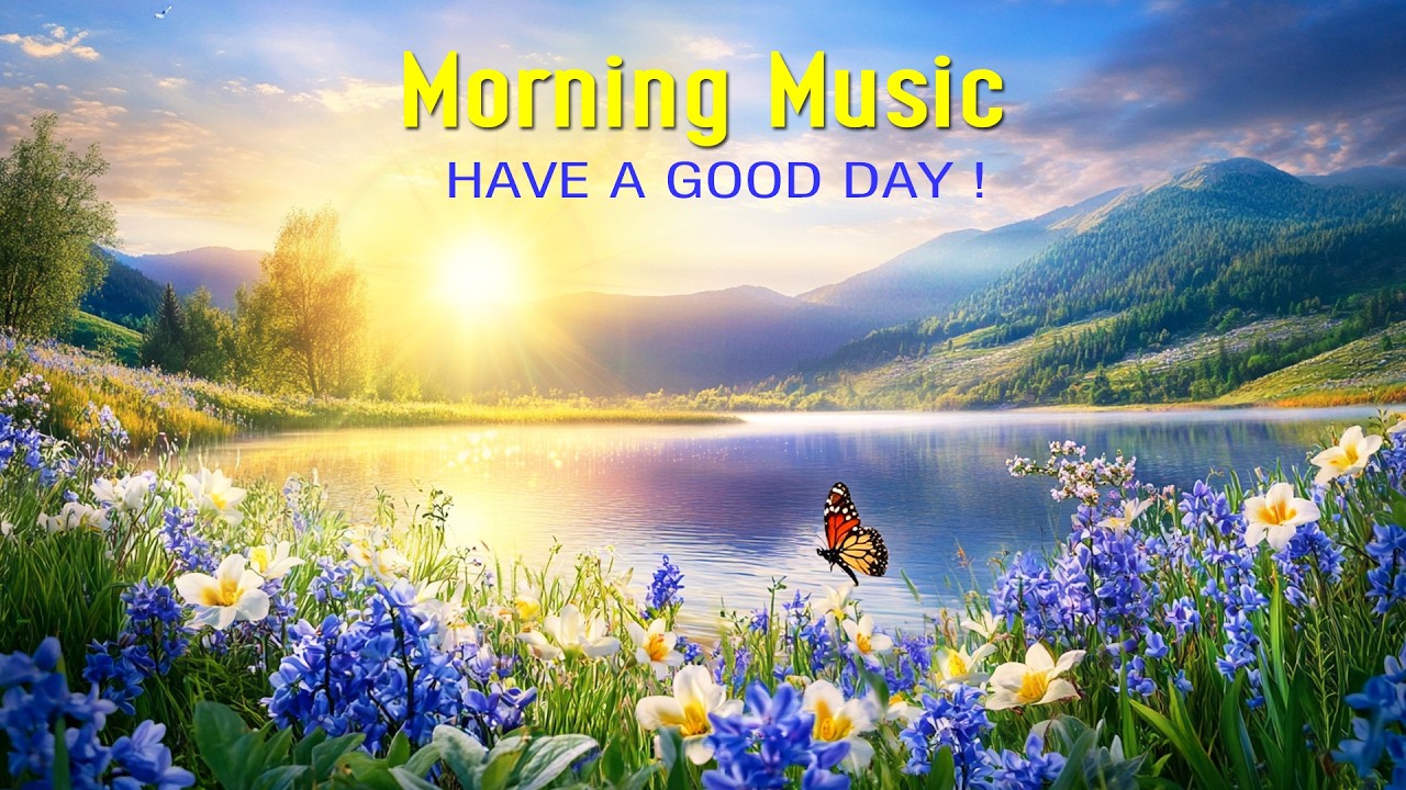 Happy Relaxing Morning Music - Wake Up with Boost Positive Energy - Soft Morning Meditation Music