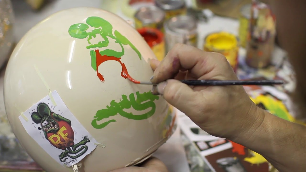 Blaster painting Rat Fink | Flake & Flames Overdrive