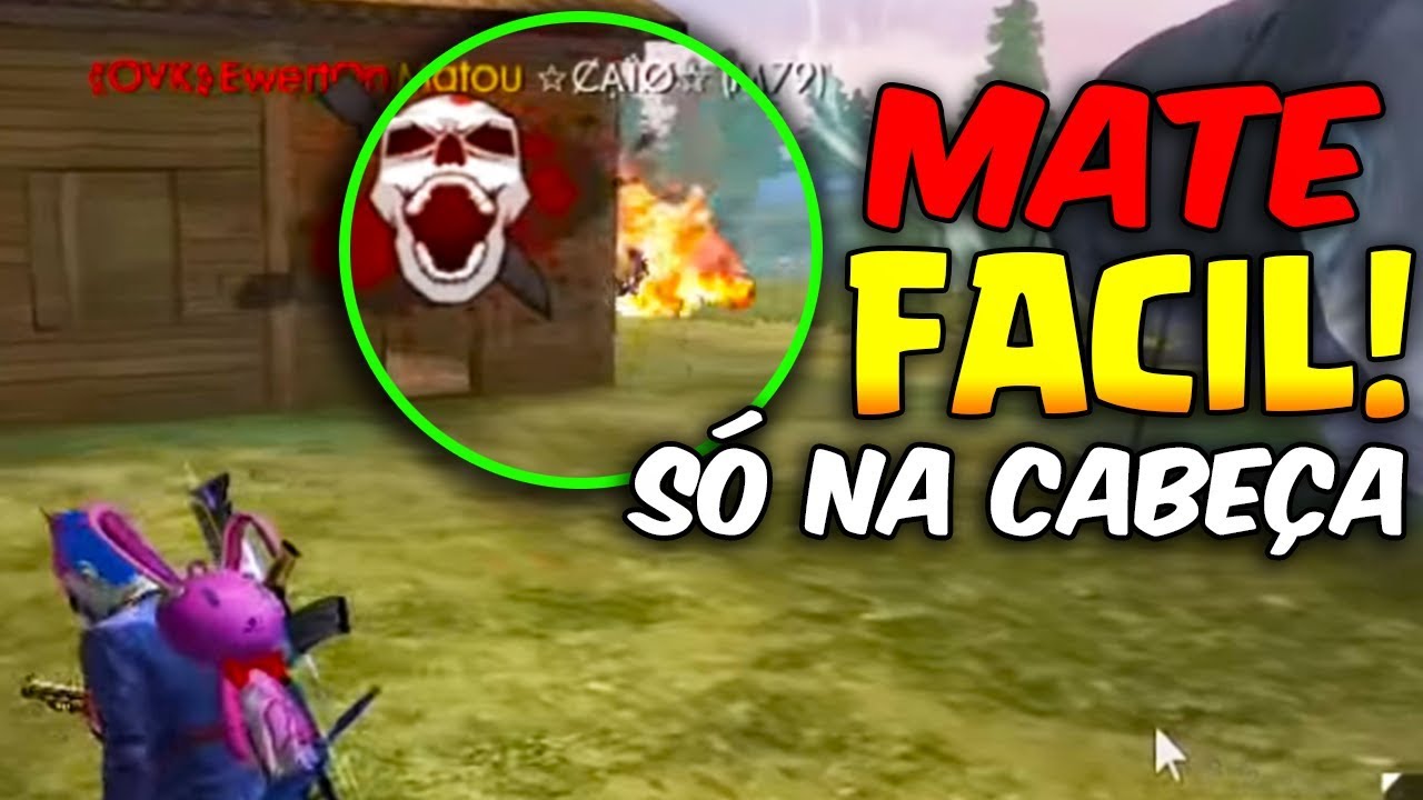 MATE RÁPIDO!! SÓ TIRO NA CABEÇA!! ARMA SECRETA DO HEADSHOT!! FREE FIRE