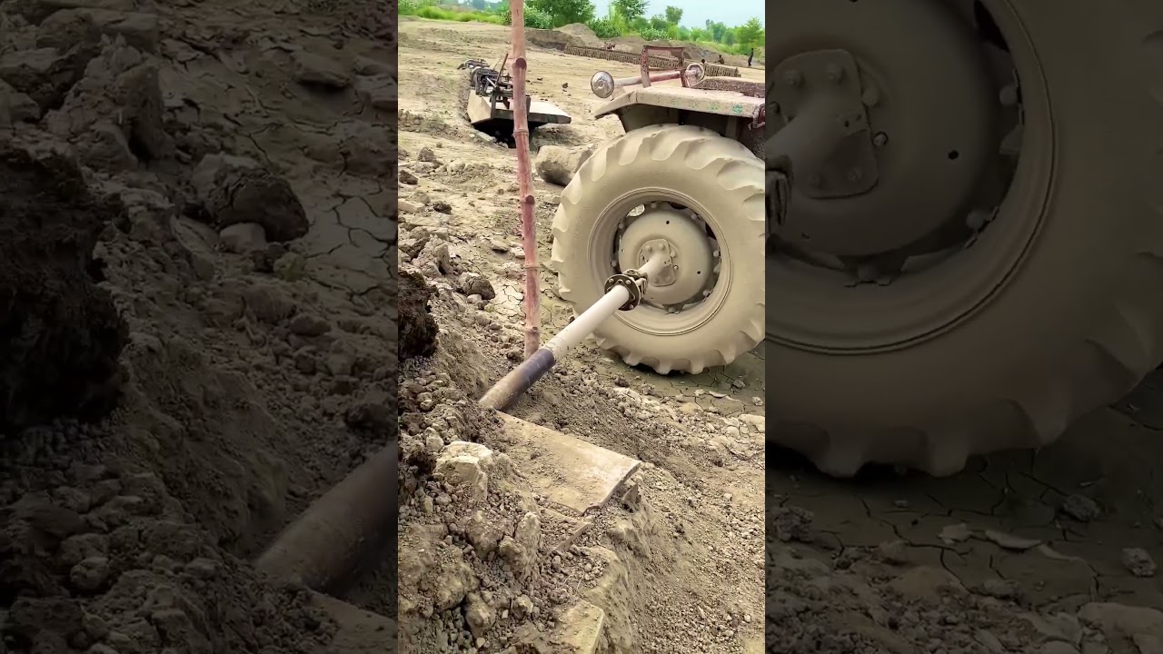 How To Start Bricks Making Machine On Tractor Tyre Capacity 1 Million #shorts #shortsfeed #trending