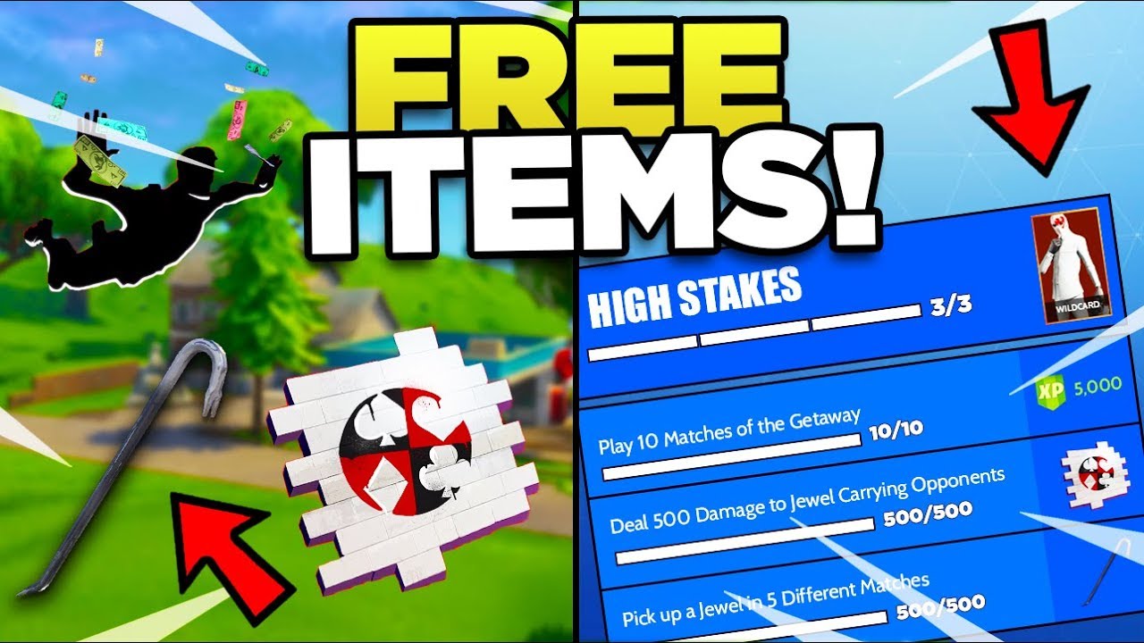 All High Stakes CHALLENGES LEAKED! | How To Get The Crowbar Axe FOR FREE!