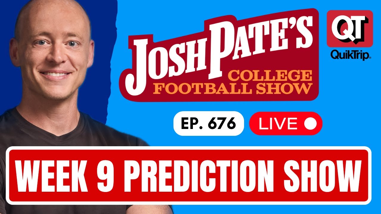 Week 9 Prediction Show | Hot Seat Updates + Coaching Search Intel | New JP Poll | Bad CFP Takes