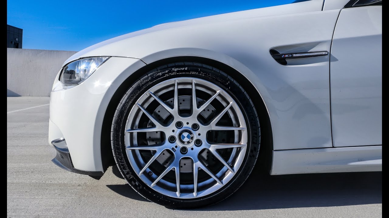 Refinishing BMW M3 Competition Wheels to Better than Stock