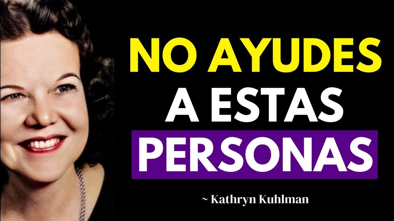 7 TIPOS DE PERSONAS QUE JAMÁS DEBEN SER AYUDADOS,SEGUN LA BIBLIA | Kathryn Kuhlman