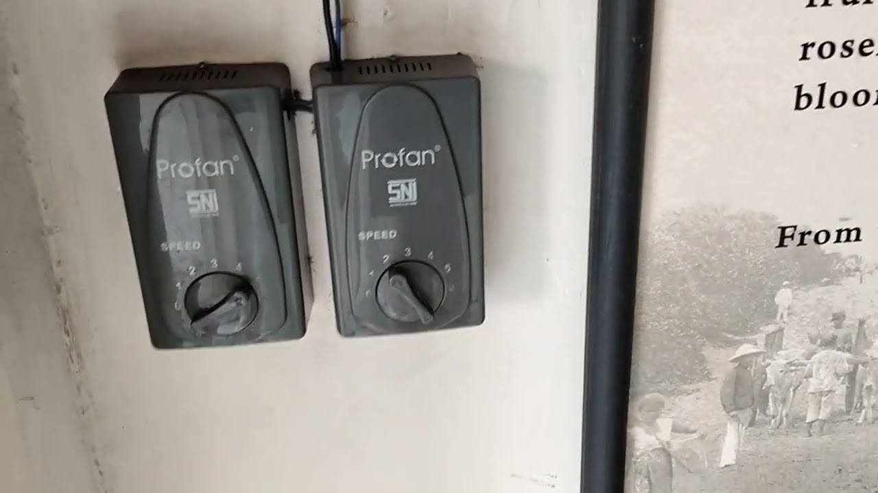 4x profan industrial ceiling fans at kawisari coffes