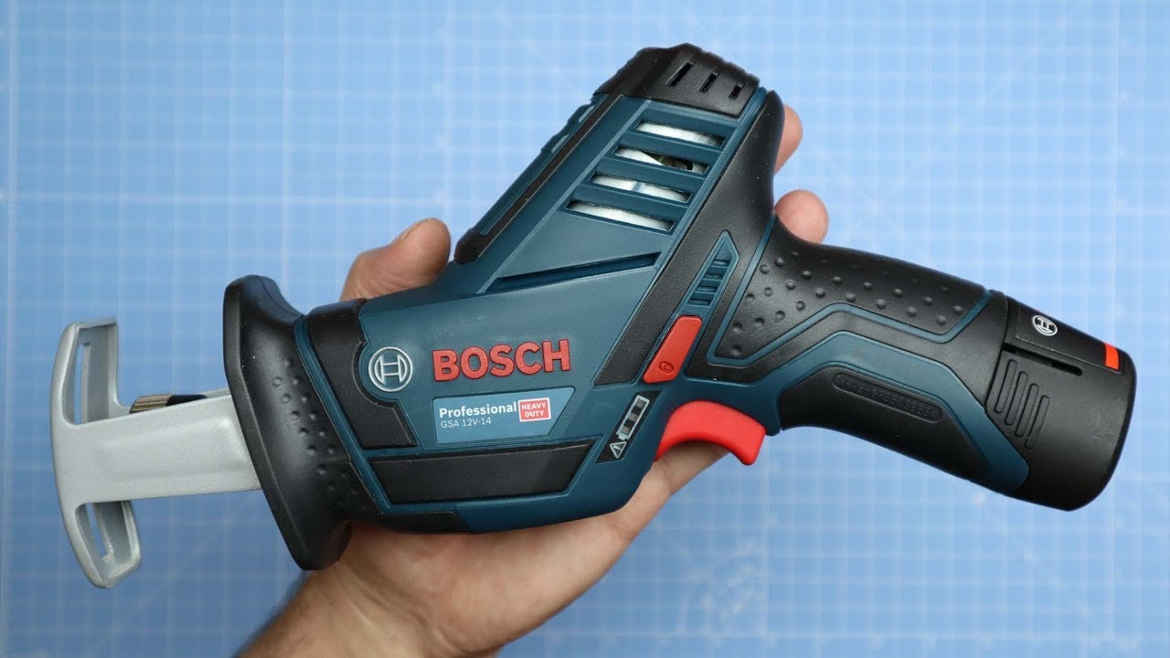 12 Volt Cordless Sabre Reciprocating Saw: Bosch Professional