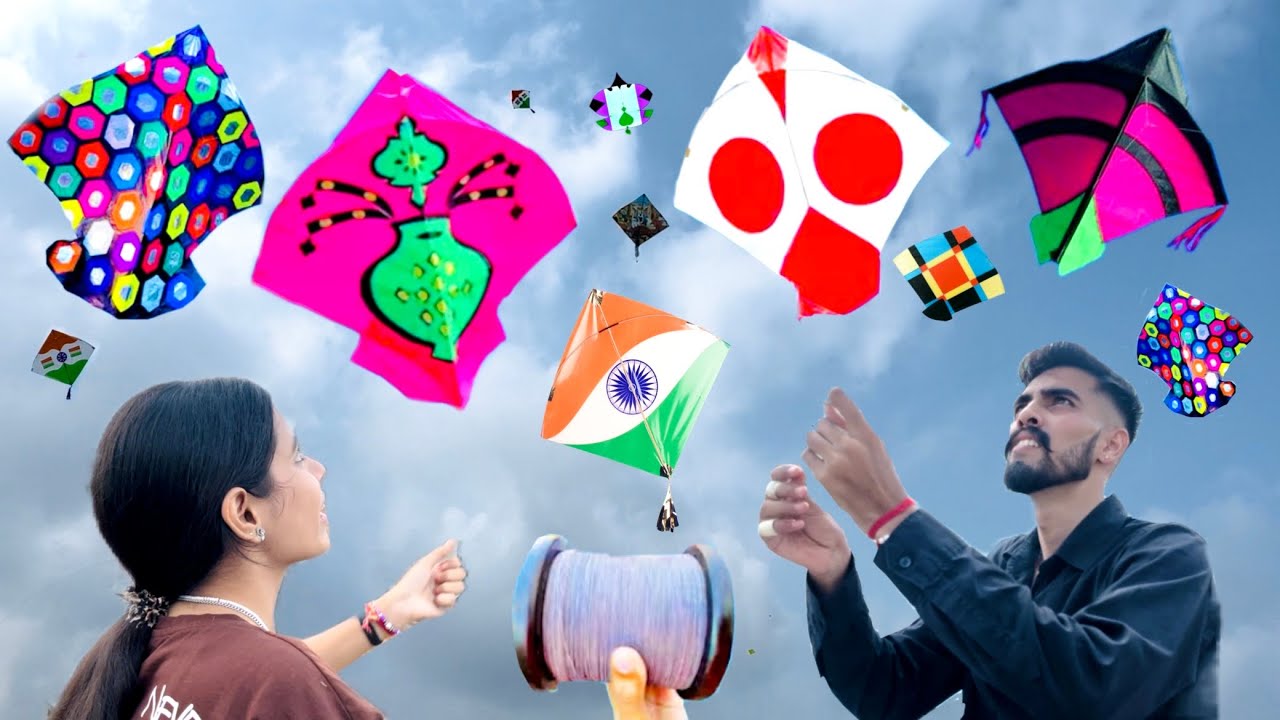 Kite Flying | 15 August | Patang Ki Video | Kite | Kite Festival | Big Kite Fling | Yogesh 01