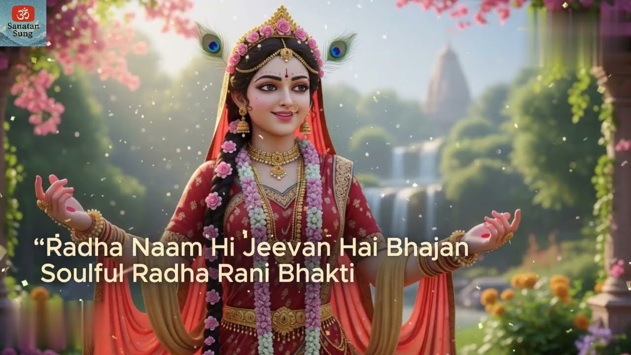 “Radha Naam Hi Jeevan Hai Bhajan |  Soulful Radha Rani Bhakti Song |  Hindi Devotional Bhajan”