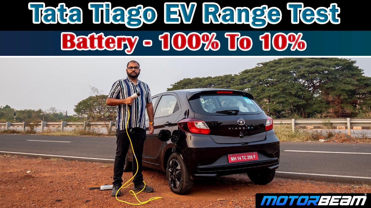 Tata Tiago EV Range Test With AC - Yay Or Nay? | MotorBeam