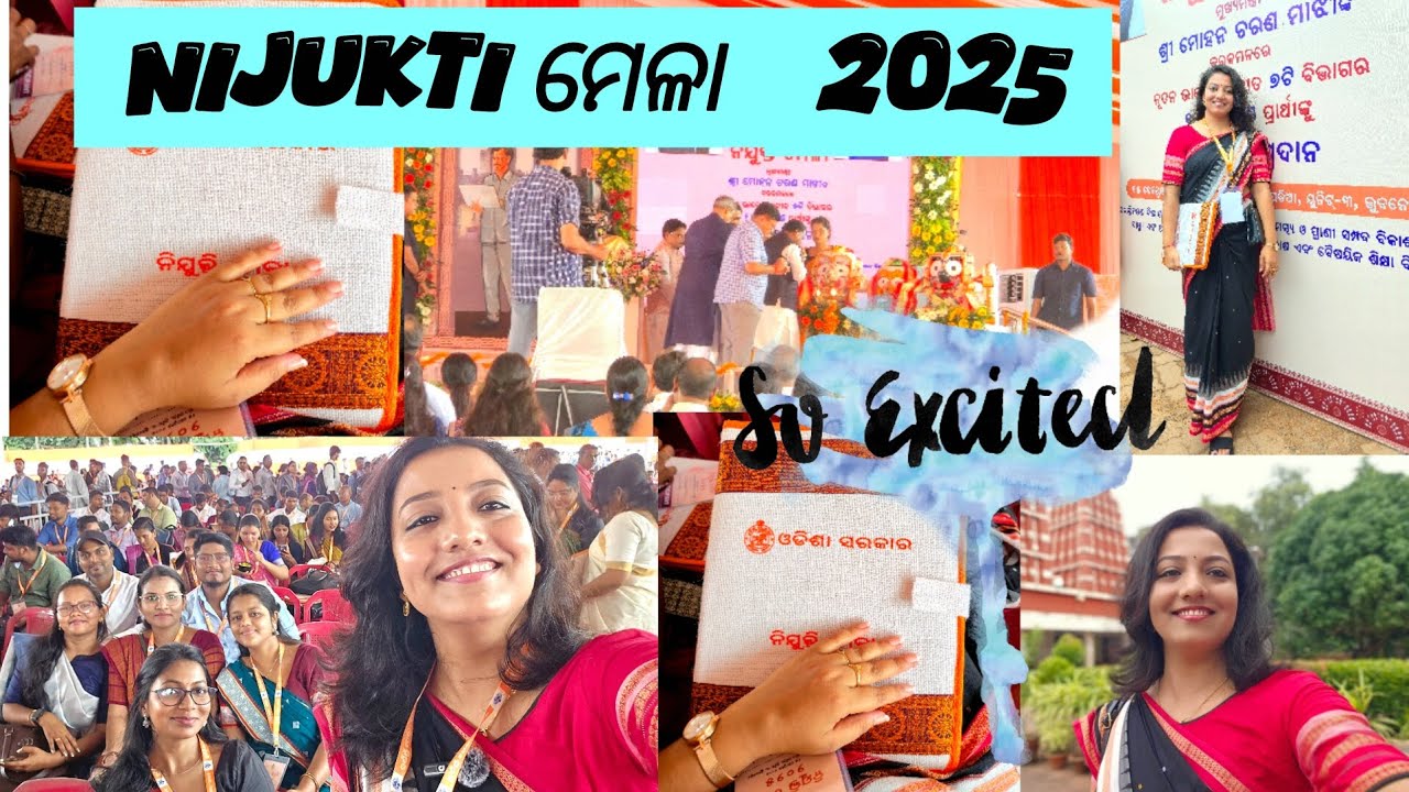Finally D-Day 🥳. Nijukti mela 2025 . Got my appointment letter 💪