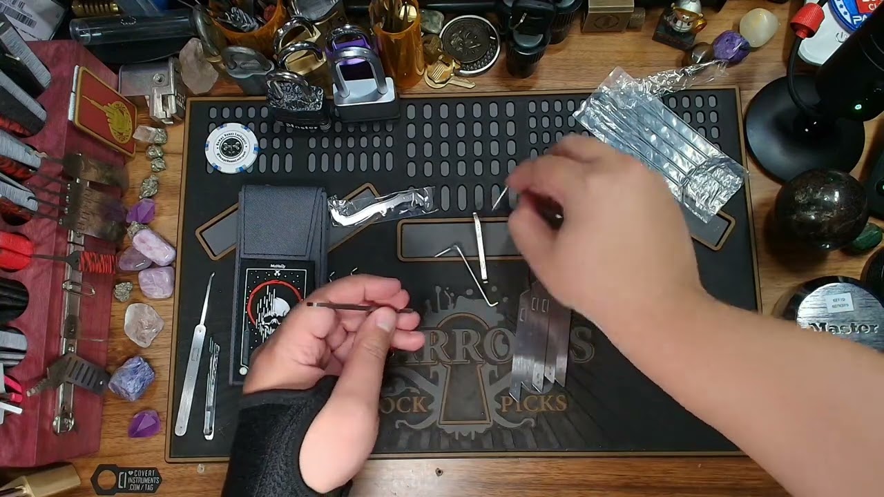 (52) Reaper Lock Pick Set by McNally - Unboxing and First Impressions