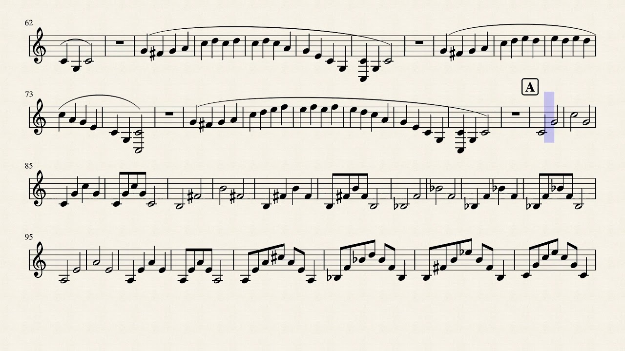 Mellophone Warm Up