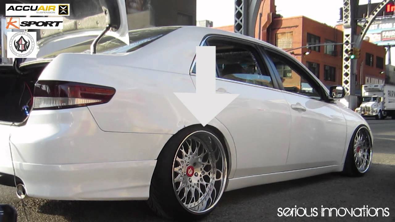 Accuair Air Suspension installation Part 2 becky Accord