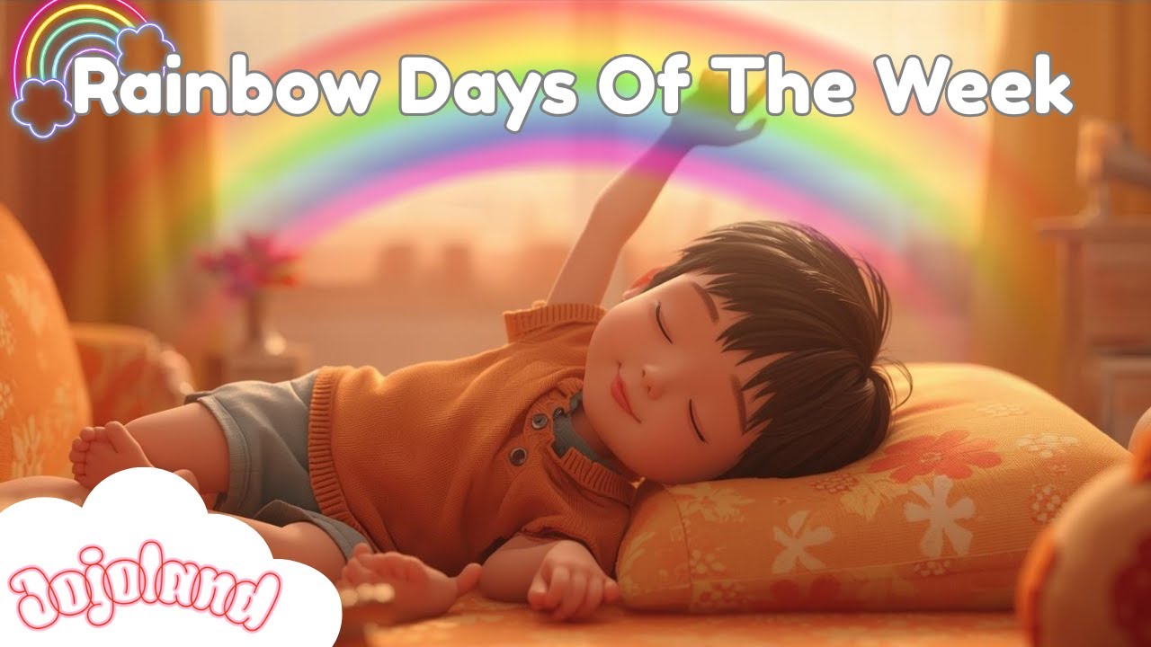 Rainbow Days Of The Week | Nursery Rhymes & Kid's Songs
