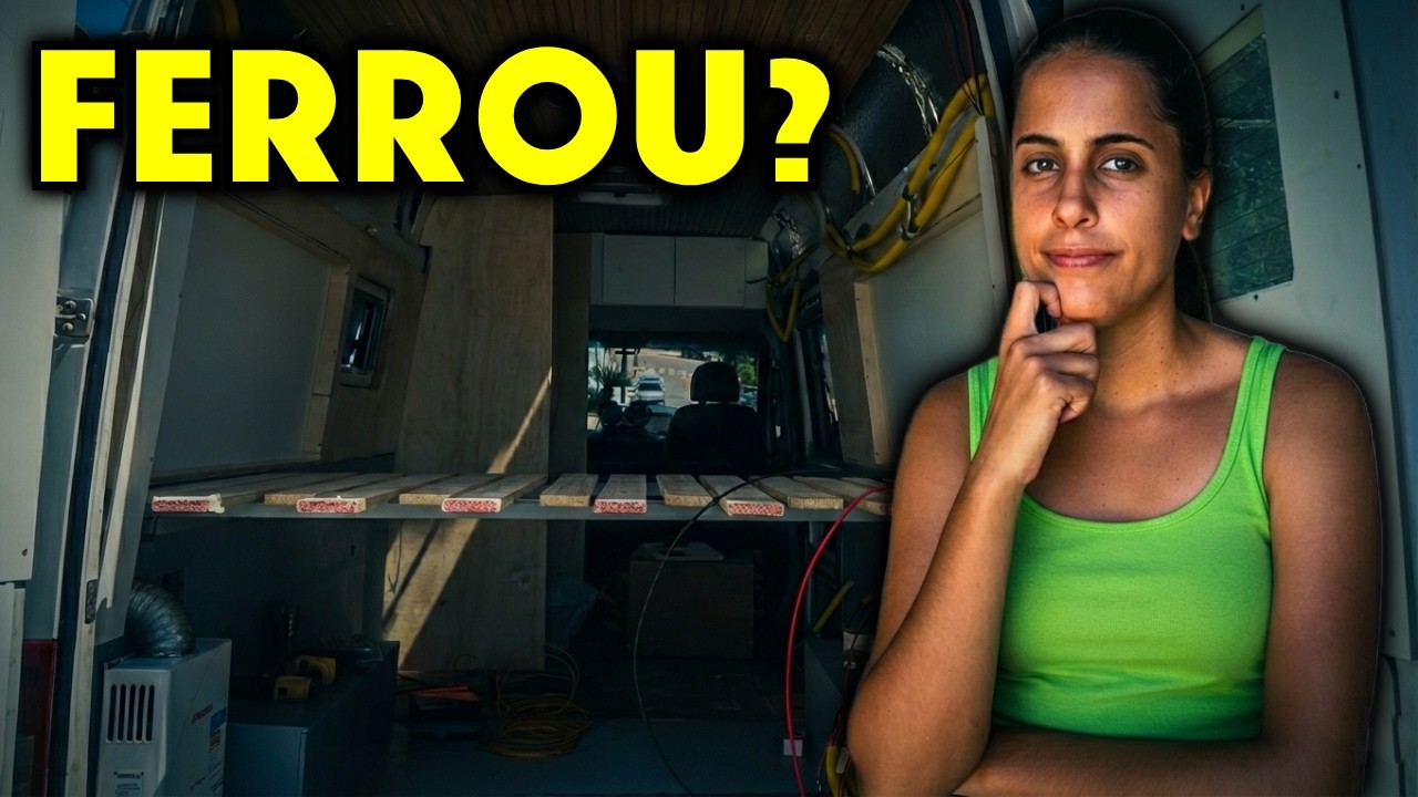 O MOTORHOME ESTÁ 60% PRONTO, VAI DAR TEMPO DE TERMINAR?