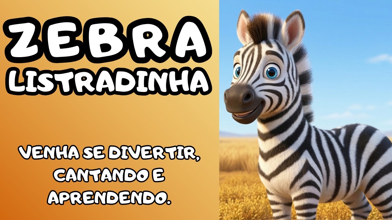 ZEBRA LISTRADINHA