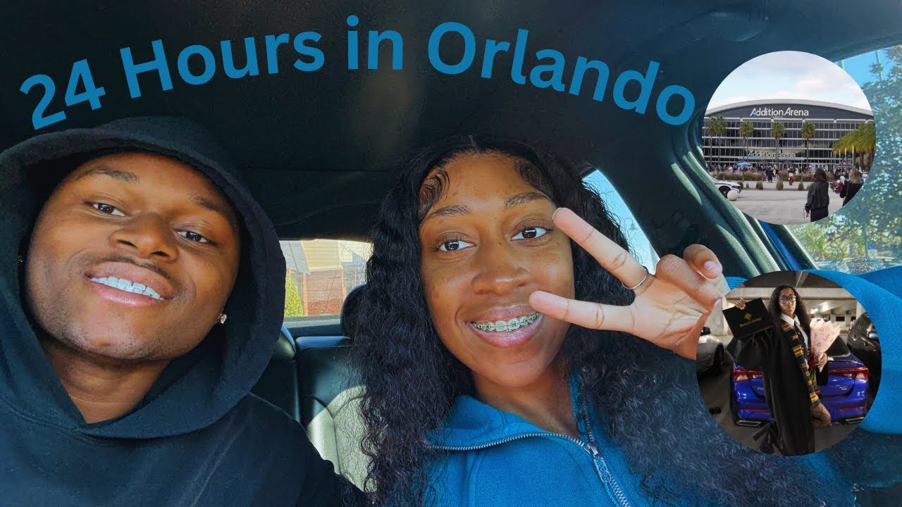 So I Went To Orlando For 48 hours... (Stranded at the Airport, Met Long Lost Sister, etc)