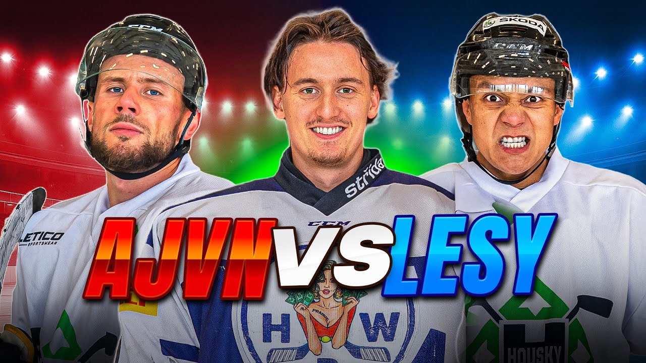 TOMÁŠ LESY vs AJVN V HOKEJI!