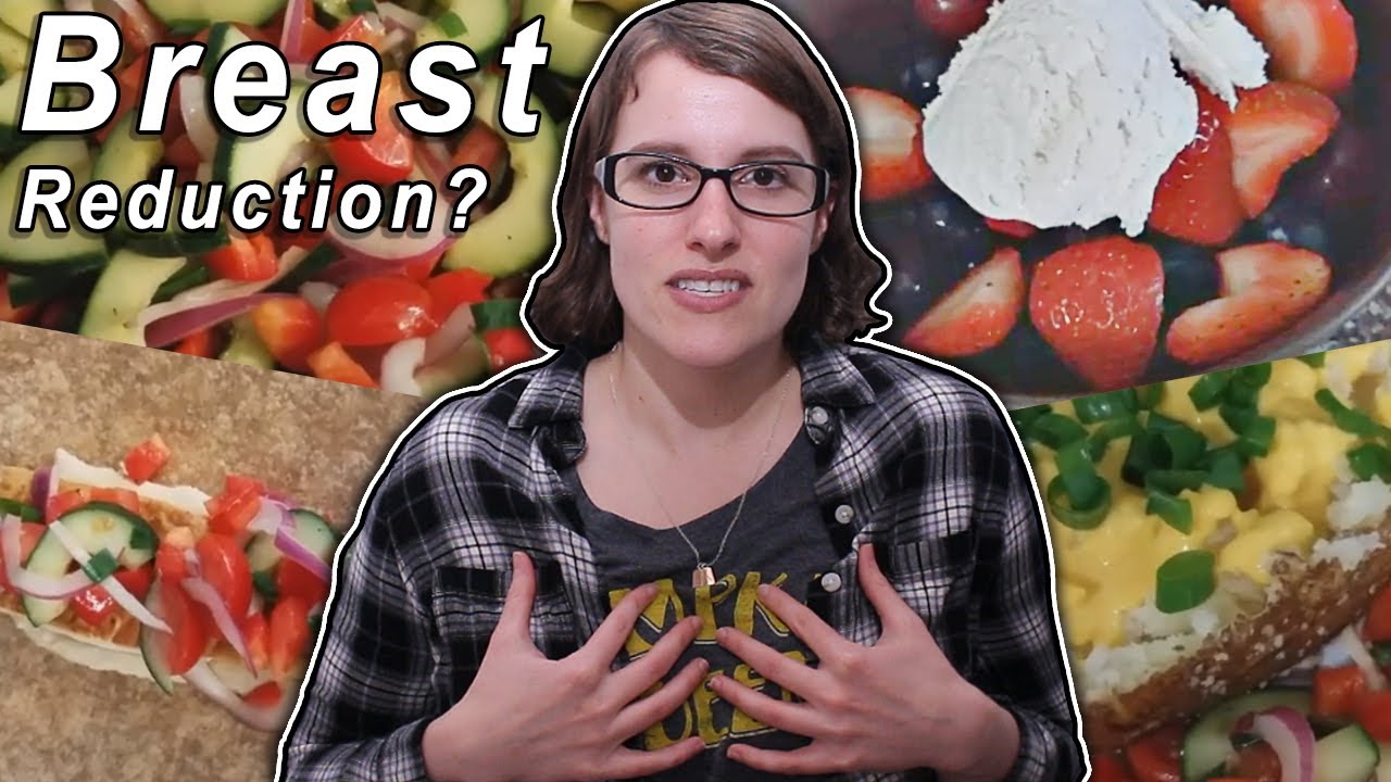 What I Ate Today On A Vegan Diet (and contemplating breast reduction surgery)