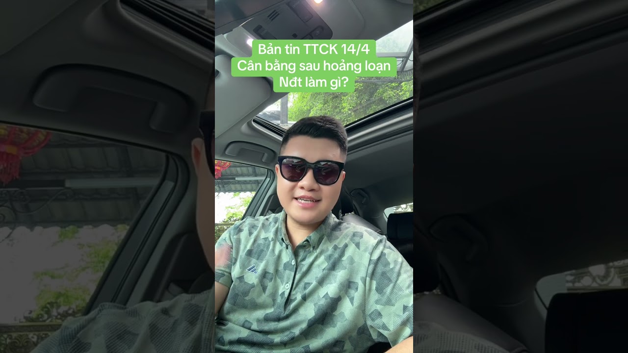Bản tin TTCK 14/4 Cân bằng sau hoảng loạn Nđt làm gì? | Anh Lương Vịt
