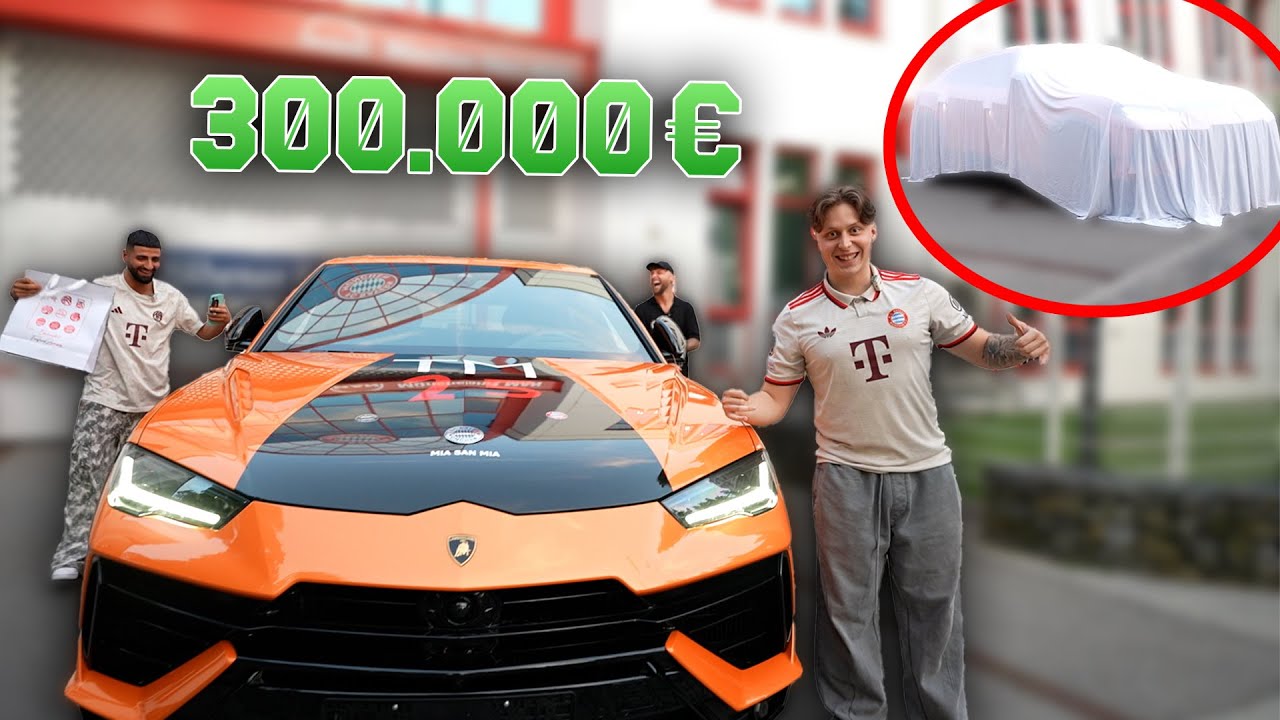 Semih SCHENKT Jordan EIN LAMBORGHINI URUS (300.000€)