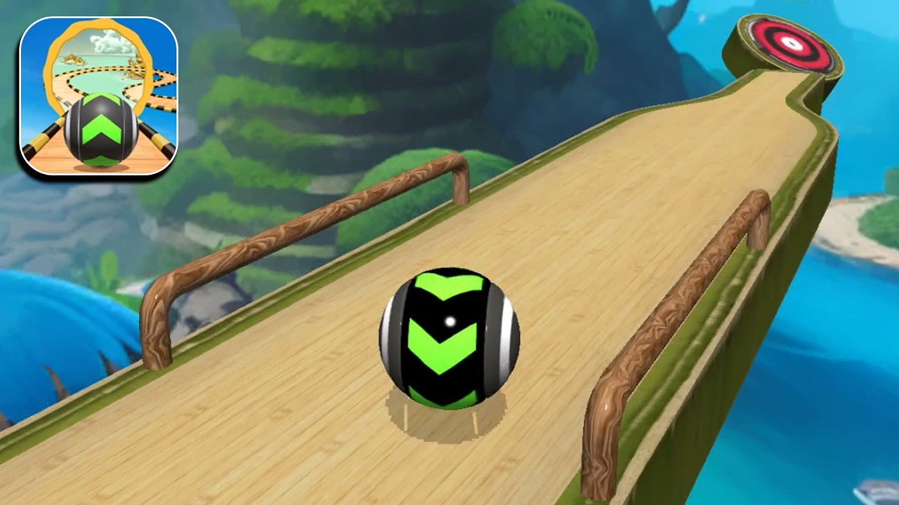 Sky Rolling Ball 3D Gameplay Speedrun iOS Android Level 335
