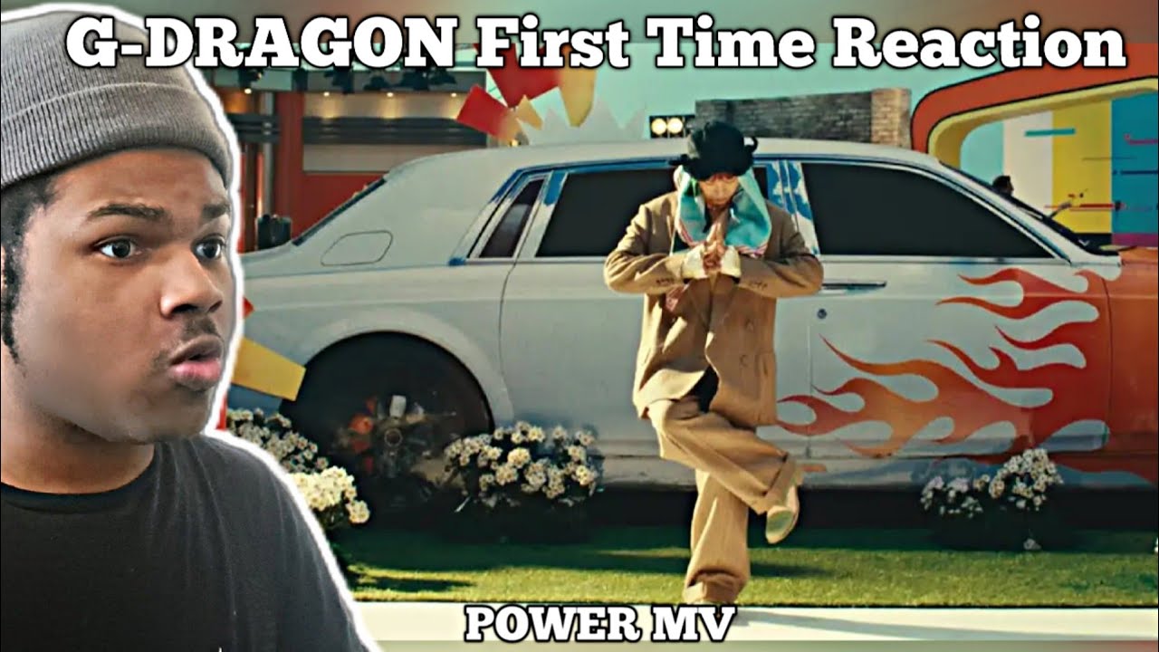 FIRST TIME REACTING TO G-DRAGON!! 'POWER' MV