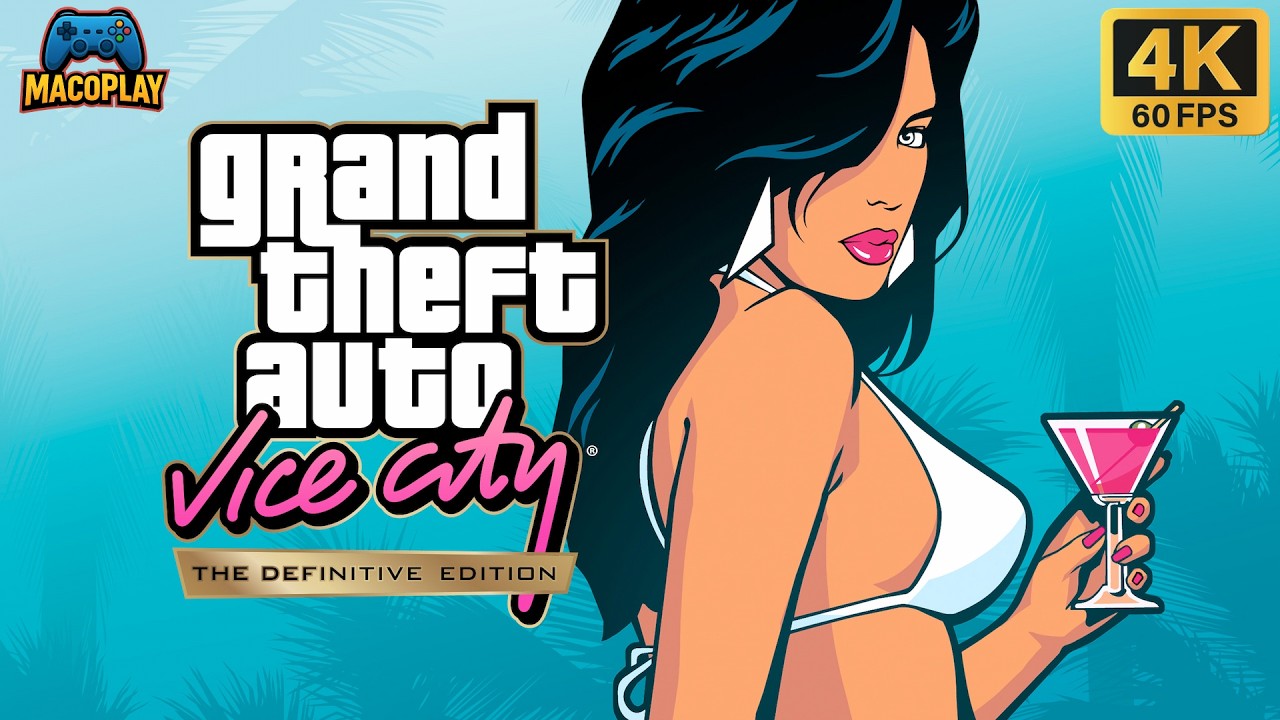 GTA Vice City Definitive Edition - Full Walkthrough (Silent, 4K 60FPS)