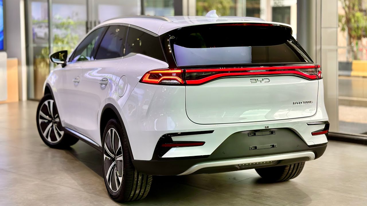 New BYD TANG (2024) - Luxury EV SUV | White Color