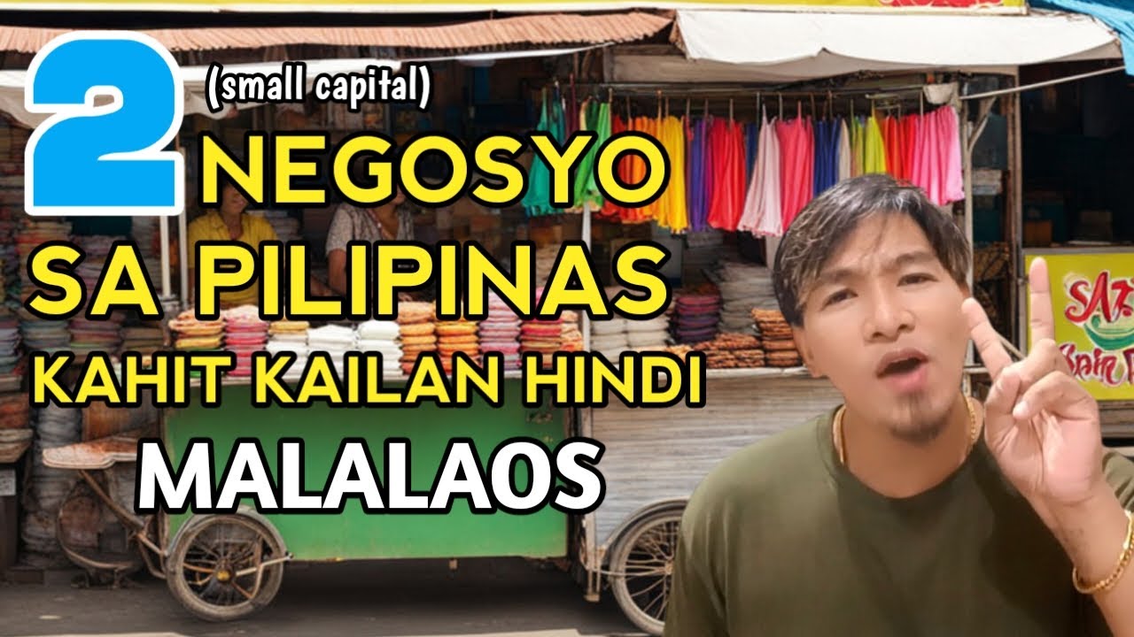2 BEST BUSINESS SA PILIPINAS NA MARAMI NG PINAYAMAN DAHIL KAHIT KELAN HINDI NALALAOS - Mark Salazar