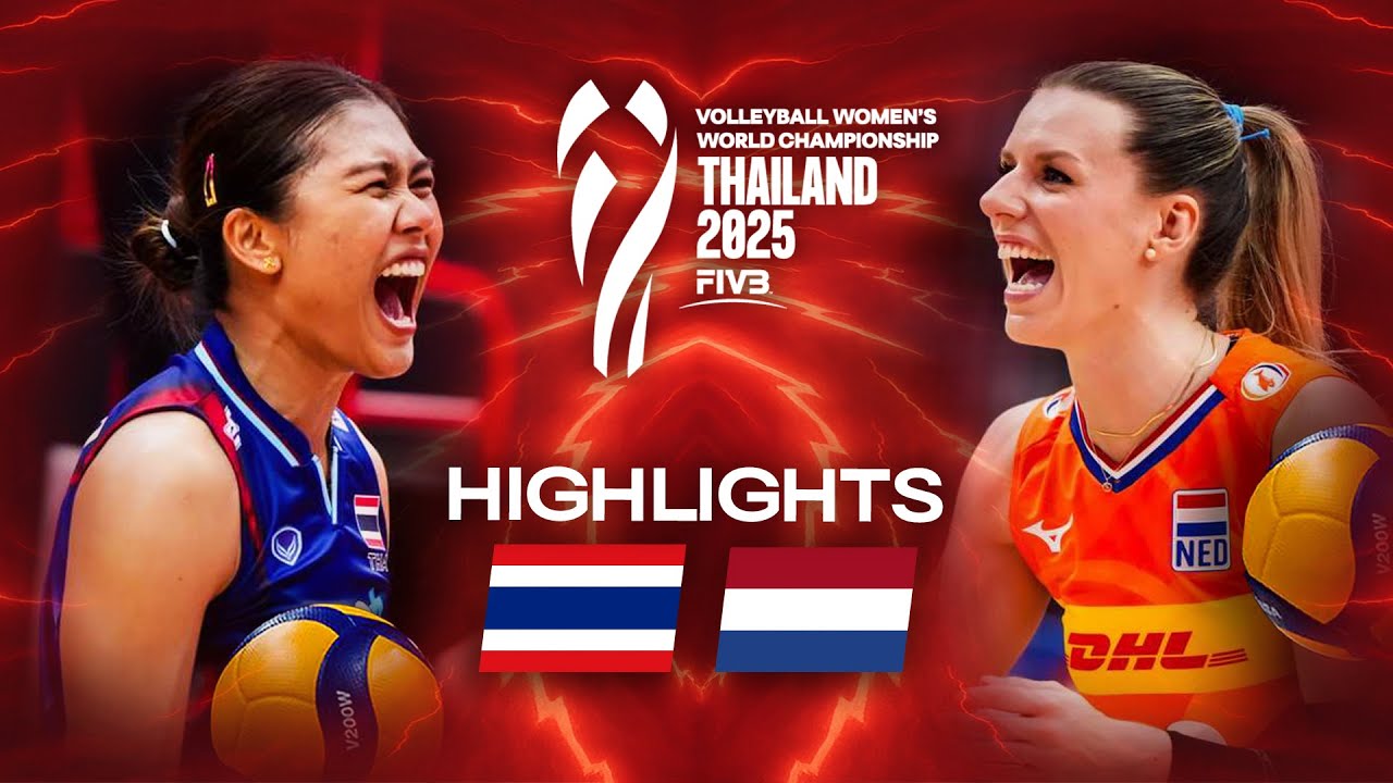 Thailand 🇹🇭 vs. Netherlands 🇳🇱 - Highlights | Women's World Championships 2025