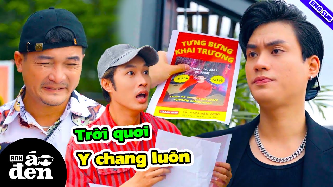 Cường và Trung là ĐÔI BẠN THÂN, Trung đi phát tờ rơi, còn Cường thì... !!! Anh Áo Đen 439