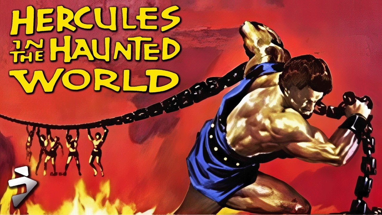 Reg Park Faces Darkness | HERCULES IN THE HAUNTED WORLD (1961) | Full Mythological Movie