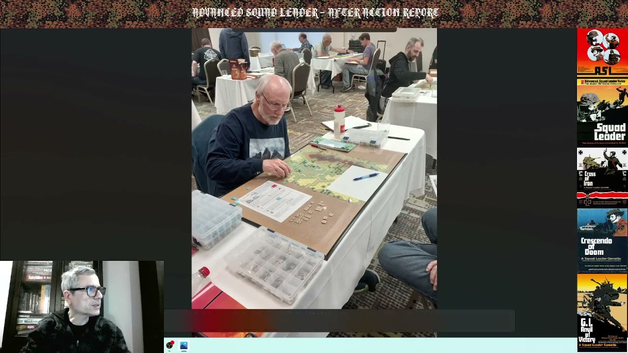 Advanced Squad Leader: CASLO 26 Camera Roll! Roll Call - Cpl Hiotis! Present!